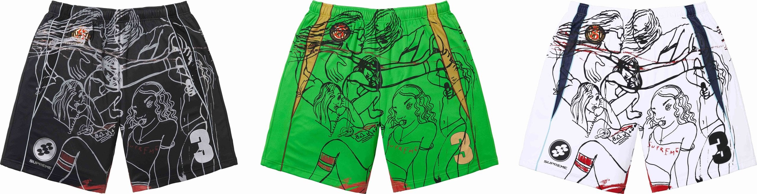 Supreme/Rita Ackermann Soccer Short